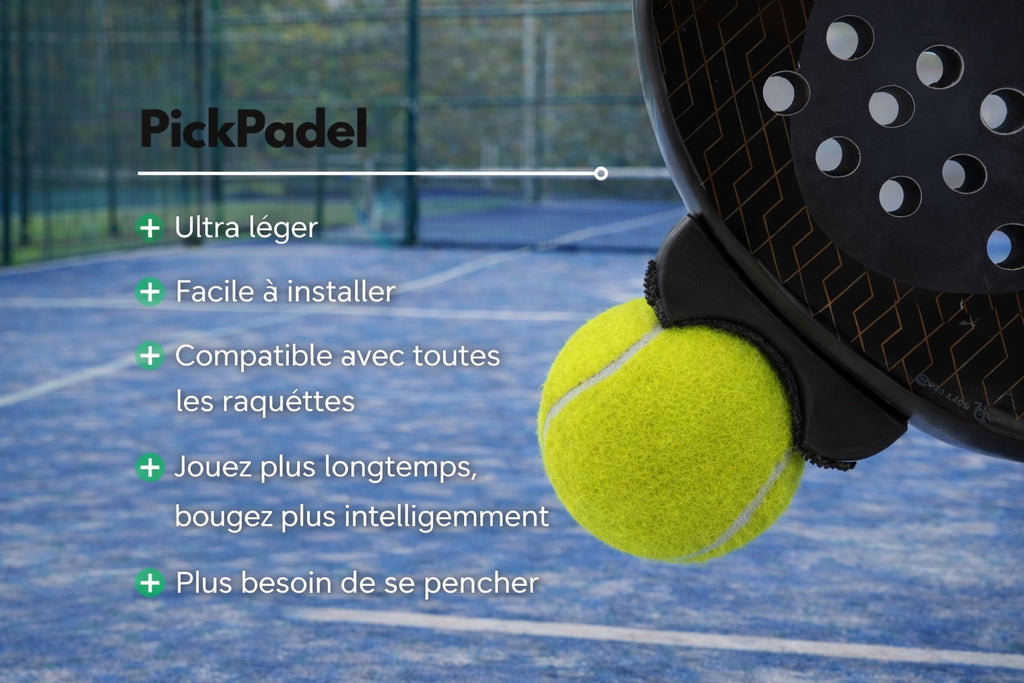 PickPadel™ - Ramasseur de balle